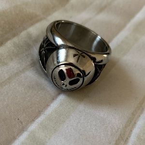 Sterling silver nightmare before Christmas ring